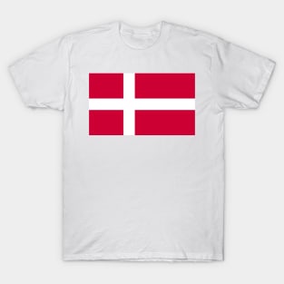 Danish Flag from Denmark T-Shirt